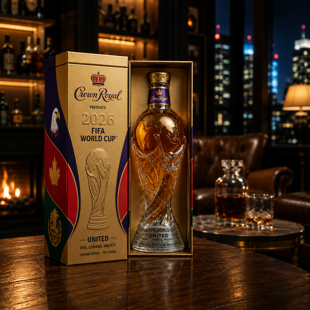 Édition Coupe du Monde 2026 | Carafe à Whisky