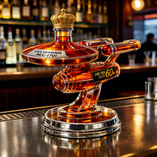 60e anniversaire de l'USS Enterprise - Carafe à whisky