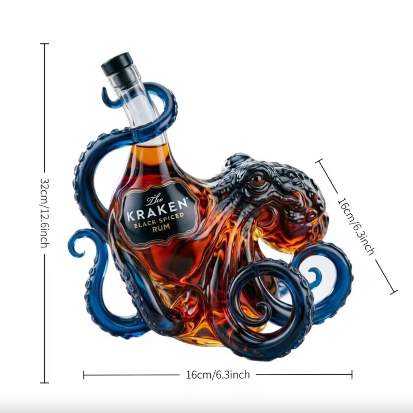 KrakenPour™ – Carafe Abyssale