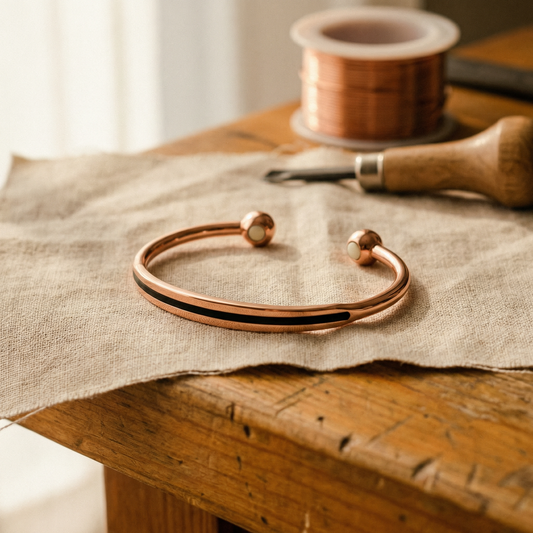 Bracelet en cuivre Vein