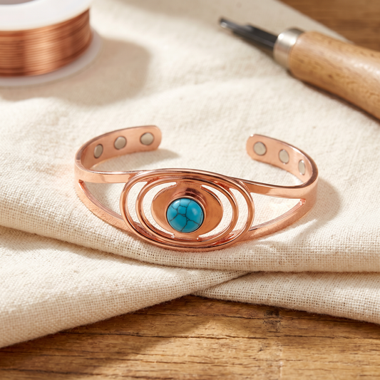 Bracelet en cuivre Sedge