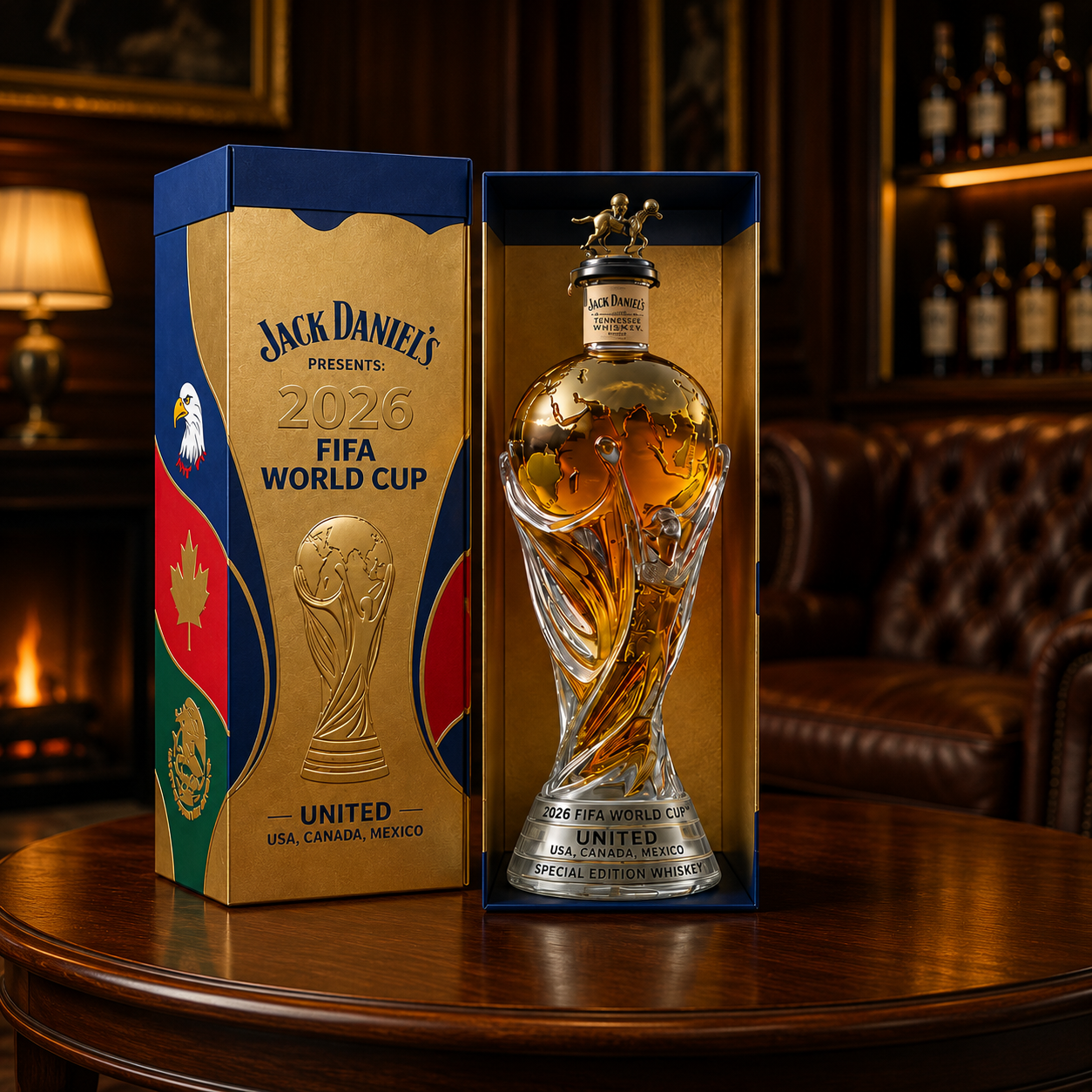 Édition Coupe du Monde 2026 | Carafe à Whisky