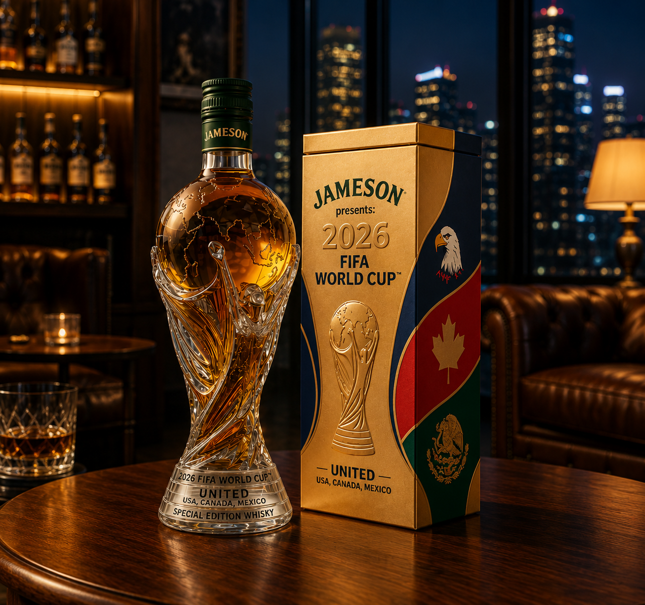 Édition Coupe du Monde 2026 | Carafe à Whisky